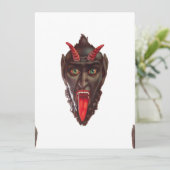 Vintager Krampus (Stehend Vorderseite)