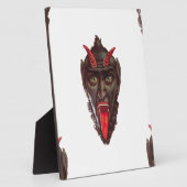 Vintager Krampus Fotoplatte (Seite)