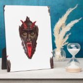 Vintager Krampus Fotoplatte (Seite)