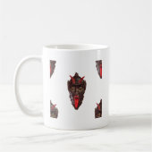Vintager Krampus Kaffeetasse (Links)