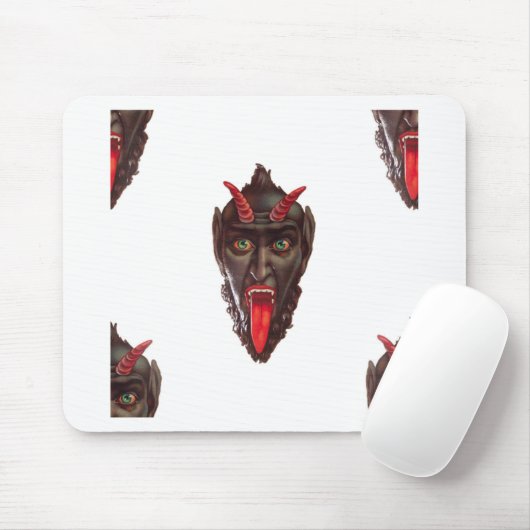 Vintager Krampus Mousepad (Mit Mouse)