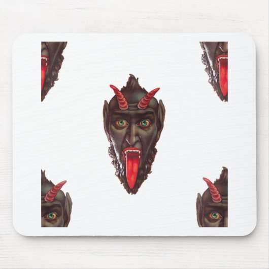 Vintager Krampus Mousepad (Vorne)