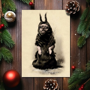 Vintager Krampus Weihnachten