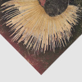 Vintager Kranich Seidenpapier (Ausschnitt)