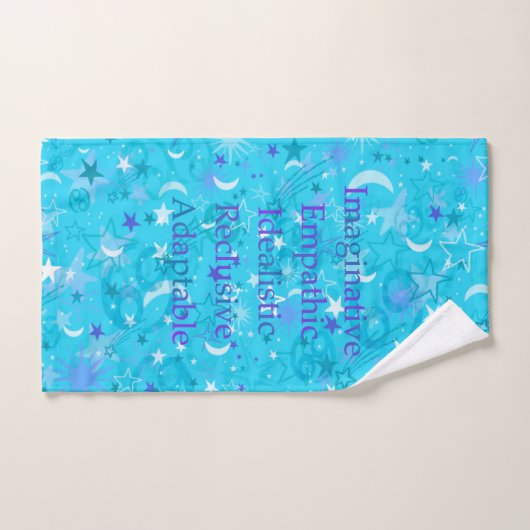 Vintager Krebs Zodiac Badetuch Set (Handtuch)