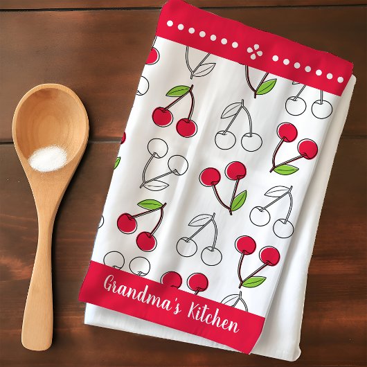 Vintager krebskräflicher benutzerdefinierbarer Nam Geschirrtuch