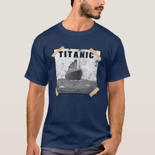 Vintager Kreuzfahrtschiff RMS Titanic 19 T-Shirt