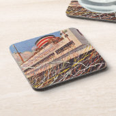 Vintager Kreuzfahrtschiff Urlaub; Bon Voyage Party Getränkeuntersetzer (Linke Seite)