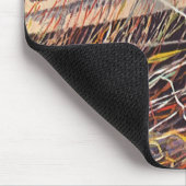 Vintager Kreuzfahrtschiff Urlaub; Bon Voyage Party Mousepad (Ecke)