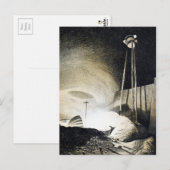 Vintager Krieg der Weltbilder-Postkarte Postkarte (Vorne/Hinten)