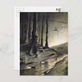 Vintager Krieg der Weltpostkarte Postkarte (Vorne/Hinten)