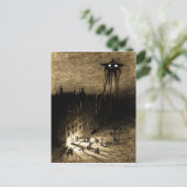 Vintager Krieg der Weltpostkarte Postkarte (Stehend Vorderseite)