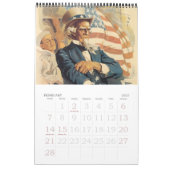 Vintager Kriegs-Bemühungs-Plakat-Kalender 2013 Kalender (Feb 2027)