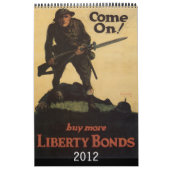 Vintager Kriegspatenkalender 2012 Kalender (Titelbild)