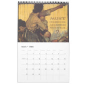 Vintager Kriegspatenkalender 2012 Kalender (Mär 2026)