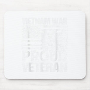 Vintager Kriegsveteran für Männer - Frauen Pa Mousepad