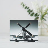 Vintager Kriegsvogel Postkarte (Stehend Vorderseite)