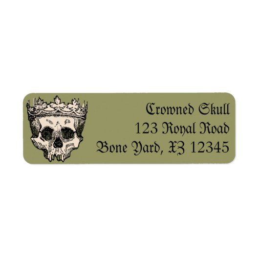 Vintager Kronenschädel (Vorne)