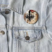 Vintager Kronleuchter aus Steampunker-Glattbutterf Button (Beispiel)