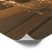 Vintager Kronleuchter Poster (Ecke)