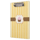 Vintager Kuchen-Hintergrund Klemmbrett (Links)