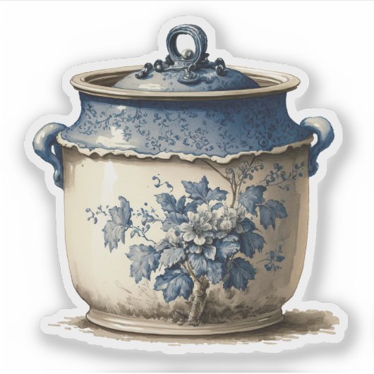 Vintager Küchenblock Aufkleber (Vorderseite)