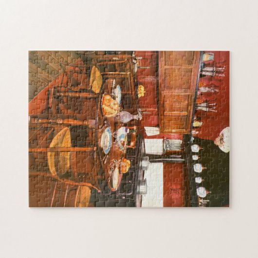 Vintager Küchenentwurf Puzzle (Horizontal)