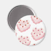 Vintager Kuchenmagnet Magnet (Vorderseite/Rückseite)