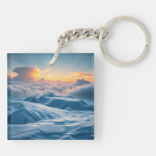 Vintager Kuhhhut Schlüsselanhänger (Rückseite)