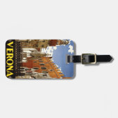 Vintager kundenspezifischer Gepäckumbau Veronas Gepäckanhänger (Vorderseite horizontal)