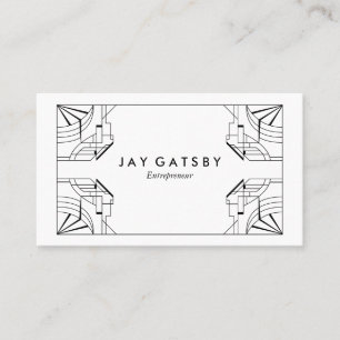 Vintager Kunst-Deko/Kunst Nouveau Geschäfts-Karte Visitenkarte