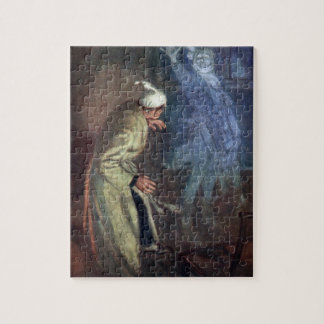 Vintager Kunst-Druck Weihnachtscarols 1911c Puzzle