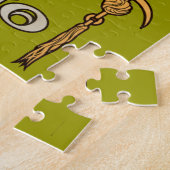 Vintager Kunst Nouveau Puzzle (Seite)