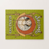 Vintager Kunst Nouveau Puzzle (Horizontal)