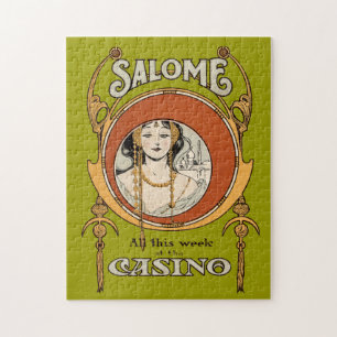 Vintager Kunst Nouveau Puzzle