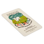 Vintager Kunstmagnet für Kinder Magnet (Rechte Seite)