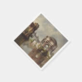 Vintager Kunstpalast Serviette (Ecke)