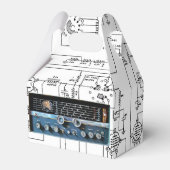 Vintager Kurzer Wave-Funkempfänger Geschenkschachtel (Vorderseite)