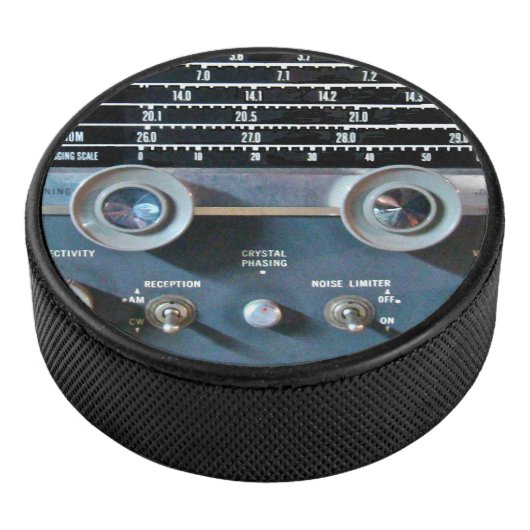 Vintager Kurzer Wave Radio Receiver Hockey Puck (3/4)