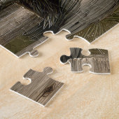 Vintager Küstenpelikan Puzzle (Seite)