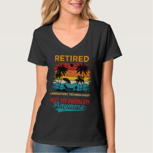 Vintager Labortechniker, nicht mein Pro T-Shirt