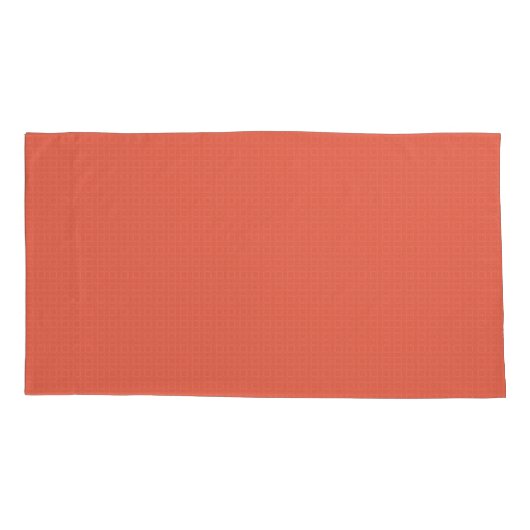 Vintager Lachs Kissenbezug (Rückseite-Links)