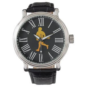 Vintager Lacrosse Player Armbanduhr