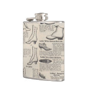 Vintager Ladys' Shoes Katalog - Mode der 1900er Ja Flachmann (Links)