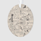 Vintager Ladys' Shoes Katalog - Mode der 1900er Ja Ornament (Vorderseite)