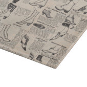 Vintager Ladys' Shoes Katalog - Mode der 1900er Ja Schneidebrett (Ecke)