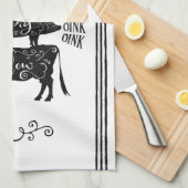 Vintager Landbetrieb Geschirrtuch (Viertel Falte)