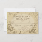 Vintager Länderausweis RSVP Karte (Vorderseite)