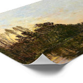 Vintager Landschaftsdruck - Download verfügbar Poster (Ecke)