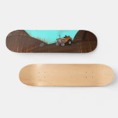Vintager landwirtschaftlicher Traktor Skateboard (Horizontal)